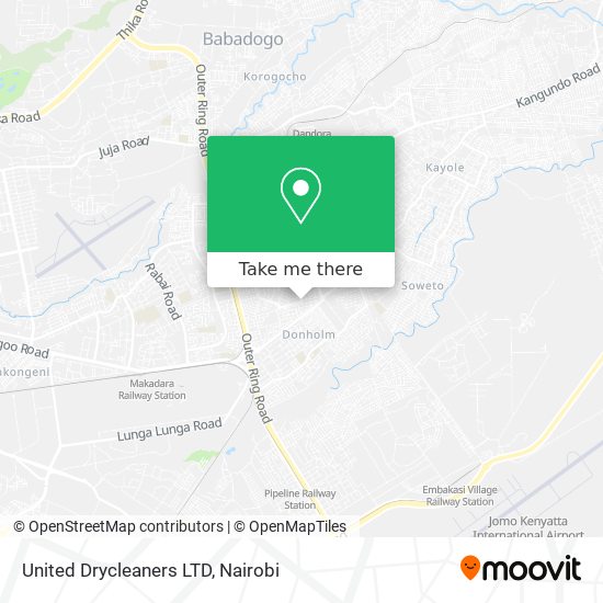 United Drycleaners LTD map