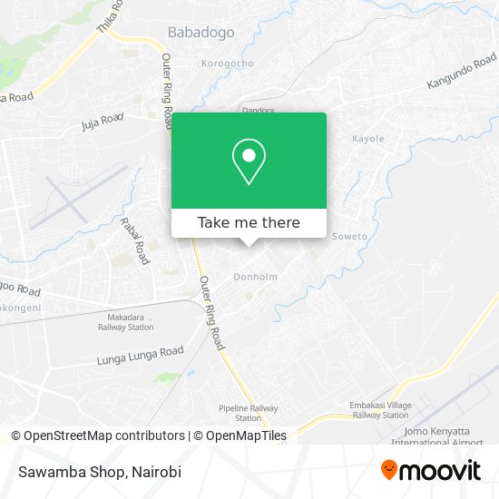 Sawamba Shop map