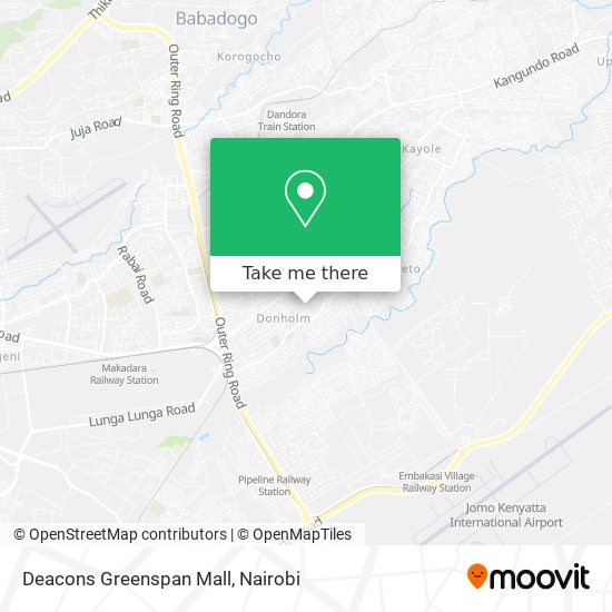 Deacons Greenspan Mall map