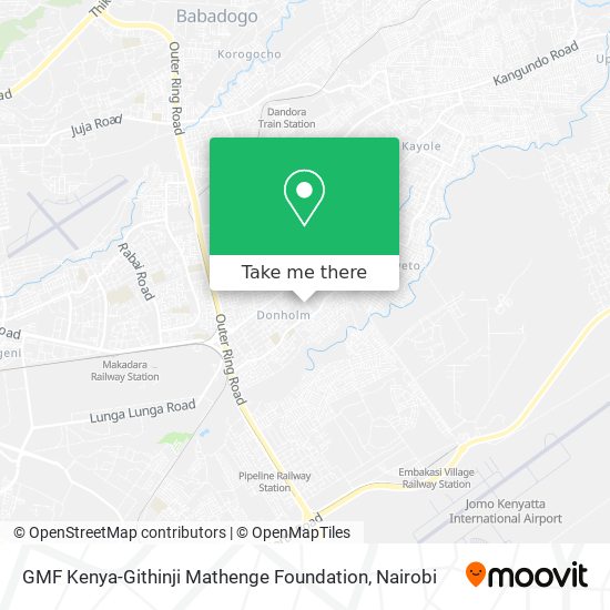 GMF Kenya-Githinji Mathenge Foundation map
