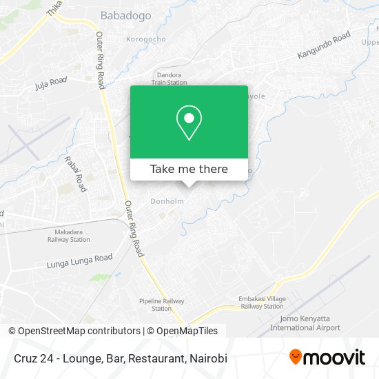 Cruz 24 - Lounge, Bar, Restaurant map