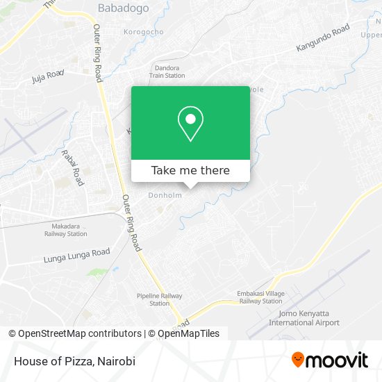 House of Pizza map