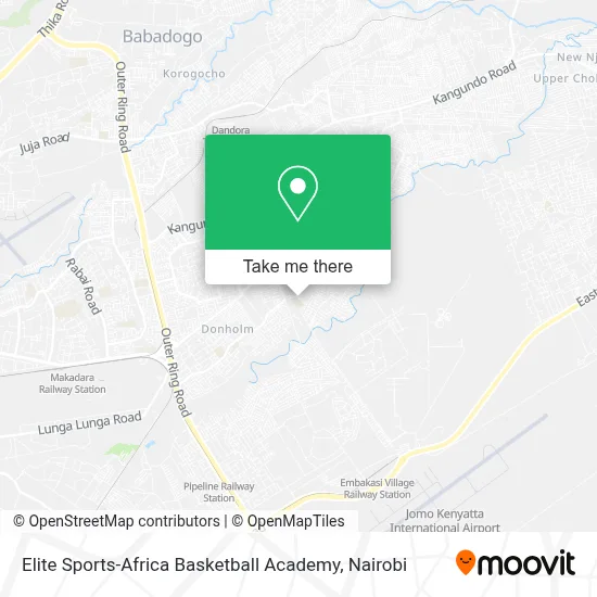 Elite Sports-Africa Basketball Academy map
