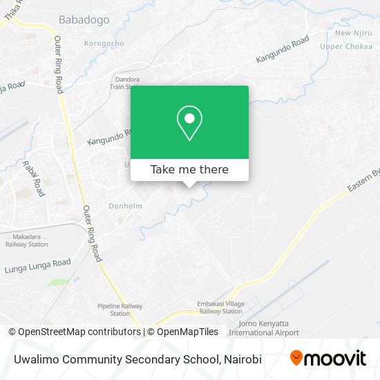 Uwalimo Community Secondary School map