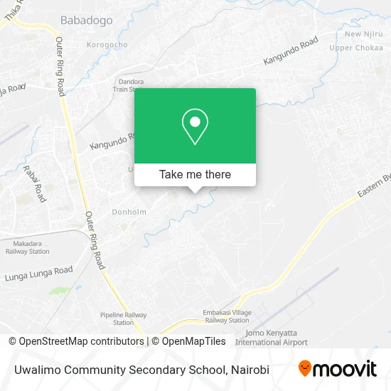 Uwalimo Community Secondary School map