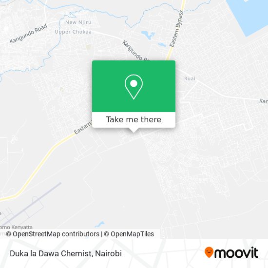 Duka la Dawa Chemist map