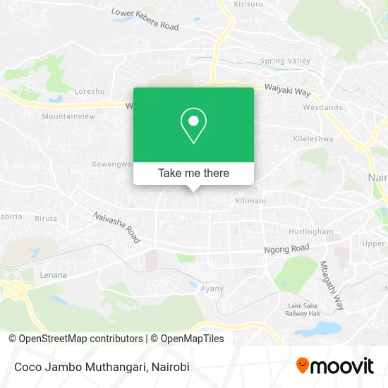 Coco Jambo Muthangari map