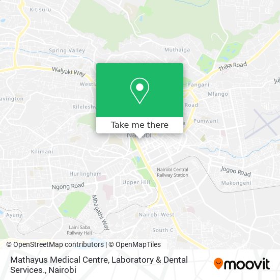 Mathayus Medical Centre, Laboratory & Dental Services. map