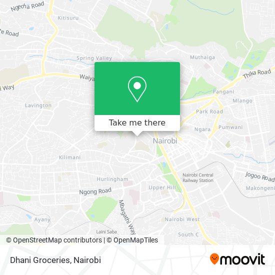 Dhani Groceries map