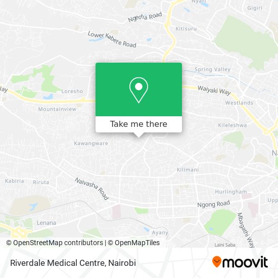 Riverdale Medical Centre map