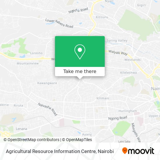 Agricultural Resource Information Centre map