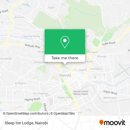 Sleep Inn Lodge map
