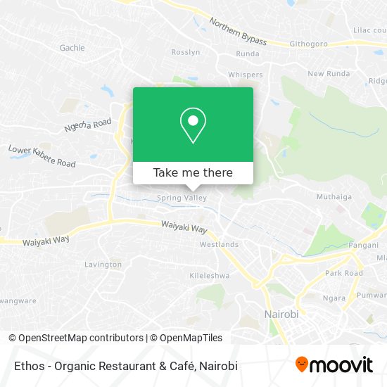 Ethos - Organic Restaurant & Café map
