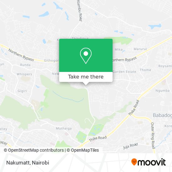 Nakumatt map