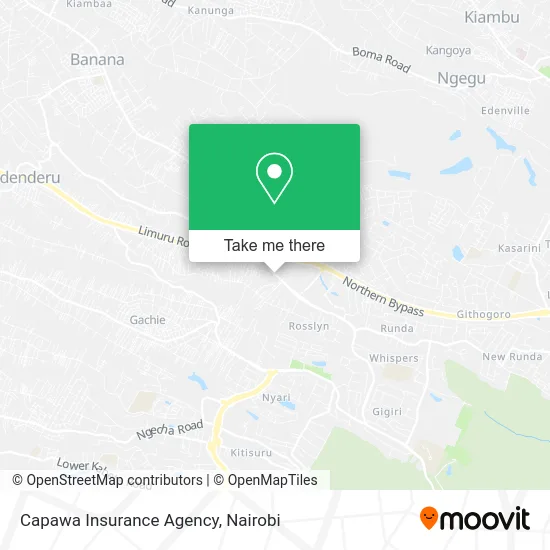 Capawa Insurance Agency map