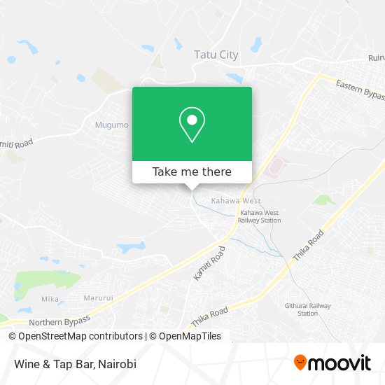 Wine & Tap Bar map