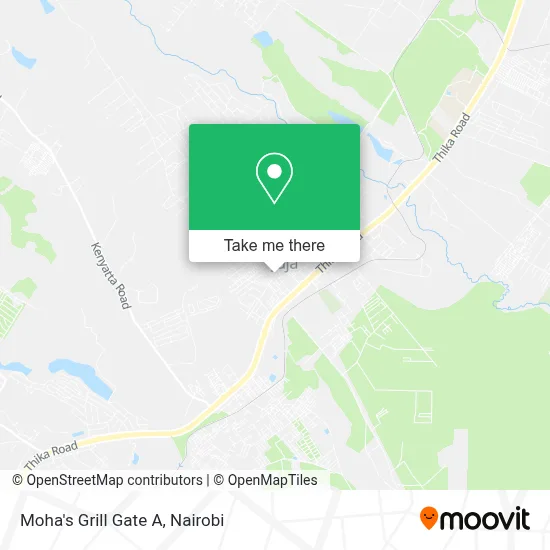 Moha's Grill Gate A map