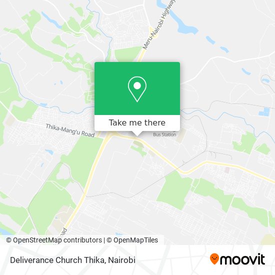 Deliverance Church Thika map