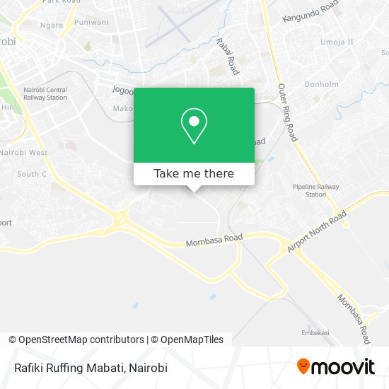 Rafiki Ruffing Mabati map