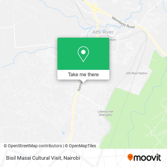 Bisil Masai Cultural Visit map