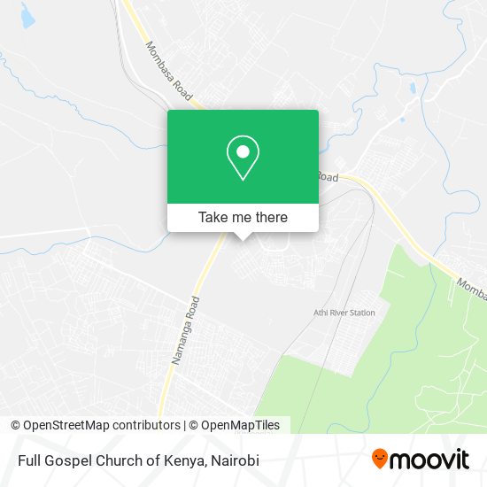 Full Gospel Church of Kenya map