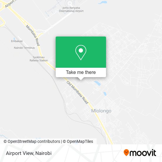Airport View map