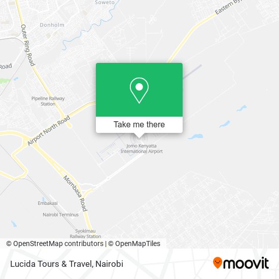 Lucida Tours & Travel map