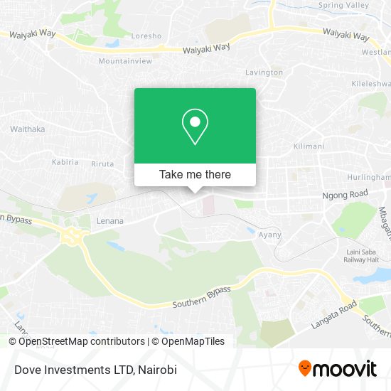 Dove Investments LTD map