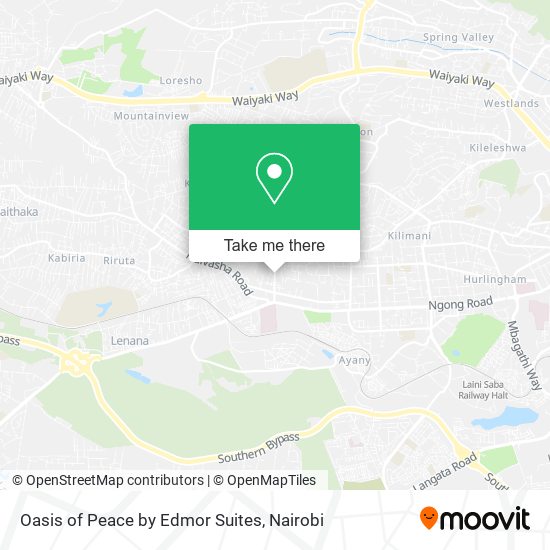 Oasis of Peace by Edmor Suites map