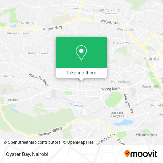 Oyster Bay map