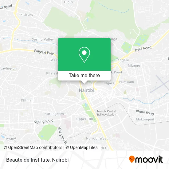 Beaute de Institute map