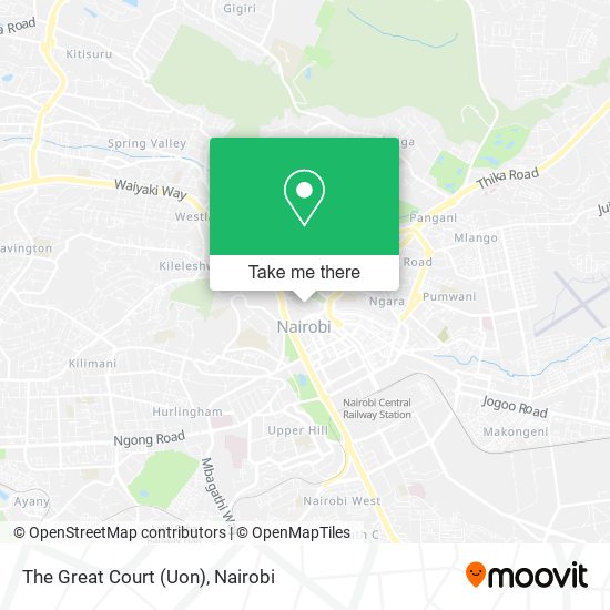 The Great Court (Uon) map