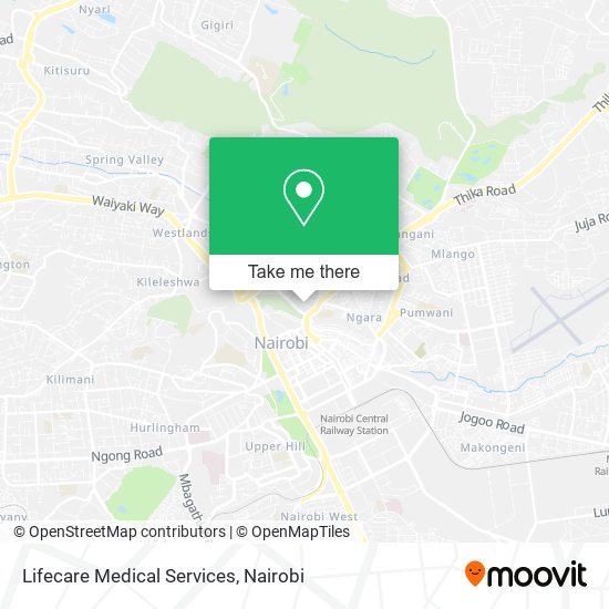 Lifecare Medical Services map