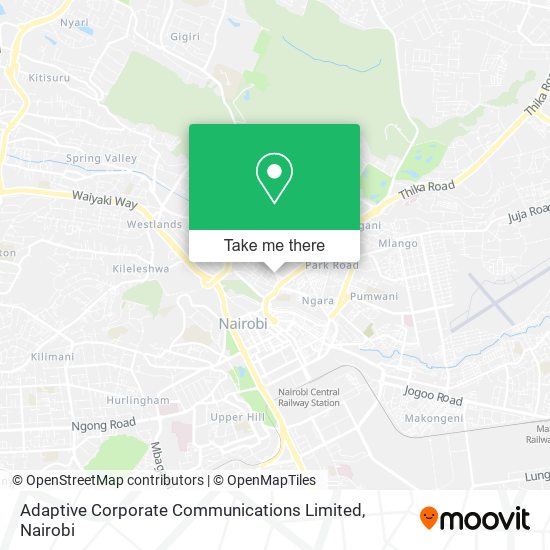 Adaptive Corporate Communications Limited map