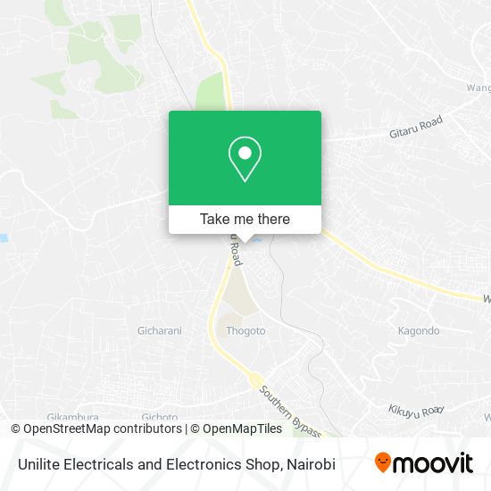 Unilite Electricals and Electronics Shop map