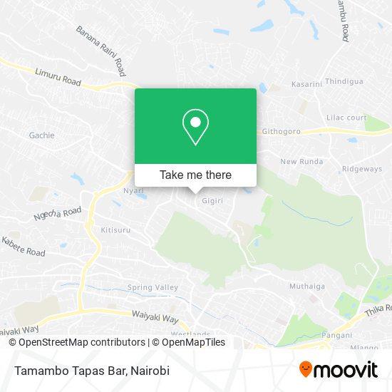 Tamambo Tapas Bar map