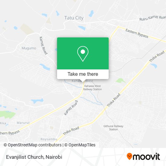 Evanjilist Church map