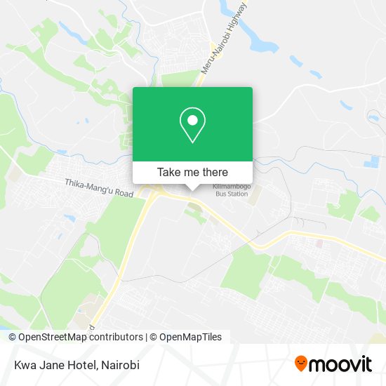 Kwa Jane Hotel map