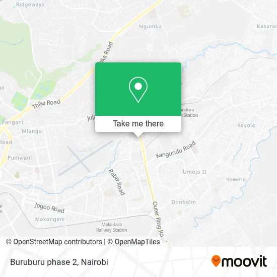 Buruburu phase 2 map