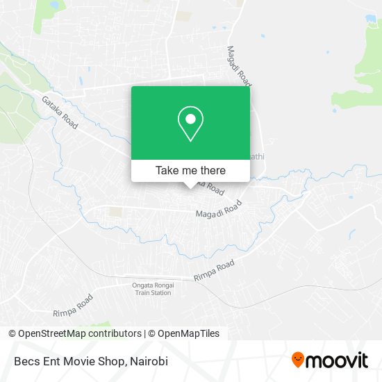 Becs Ent Movie Shop map
