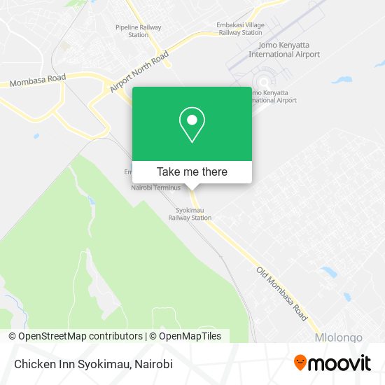 Chicken Inn Syokimau map