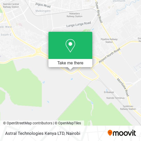 Astral Technologies Kenya LTD map