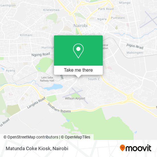 Matunda Coke Kiosk map