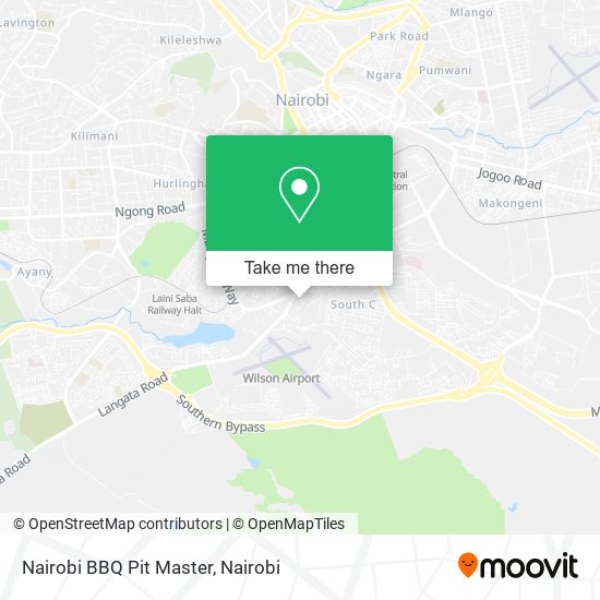 Nairobi BBQ Pit Master map