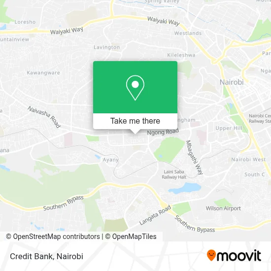 Credit Bank map