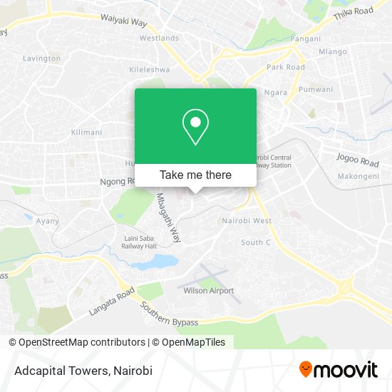 Adcapital Towers map