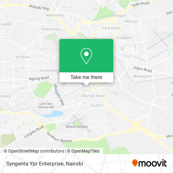 Syngenta Ypr Enterprise map