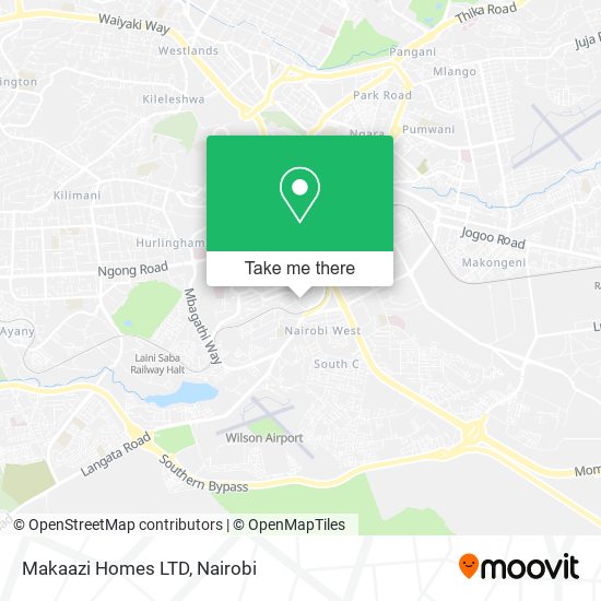 Makaazi Homes LTD map
