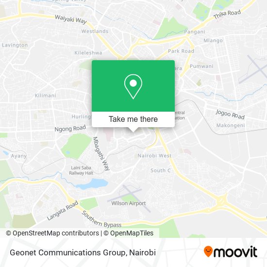Geonet Communications Group map