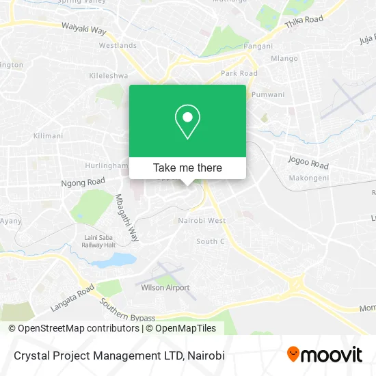 Crystal Project Management LTD map